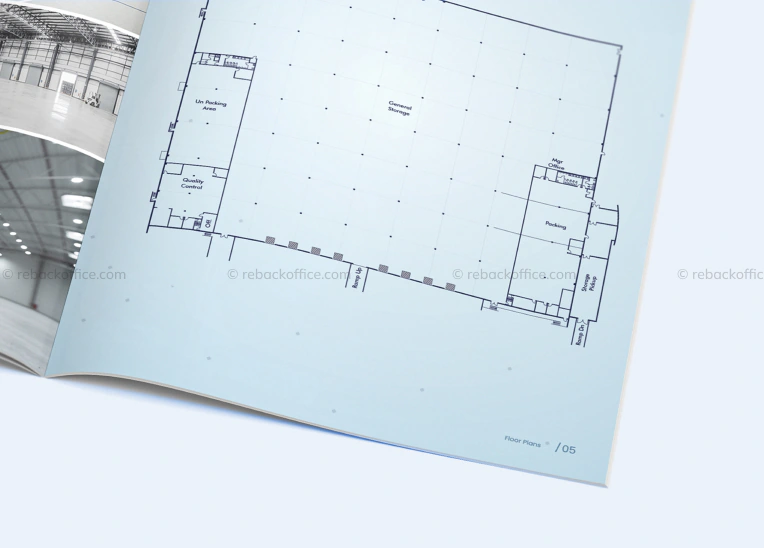 residential floor plan brochure leaf 2